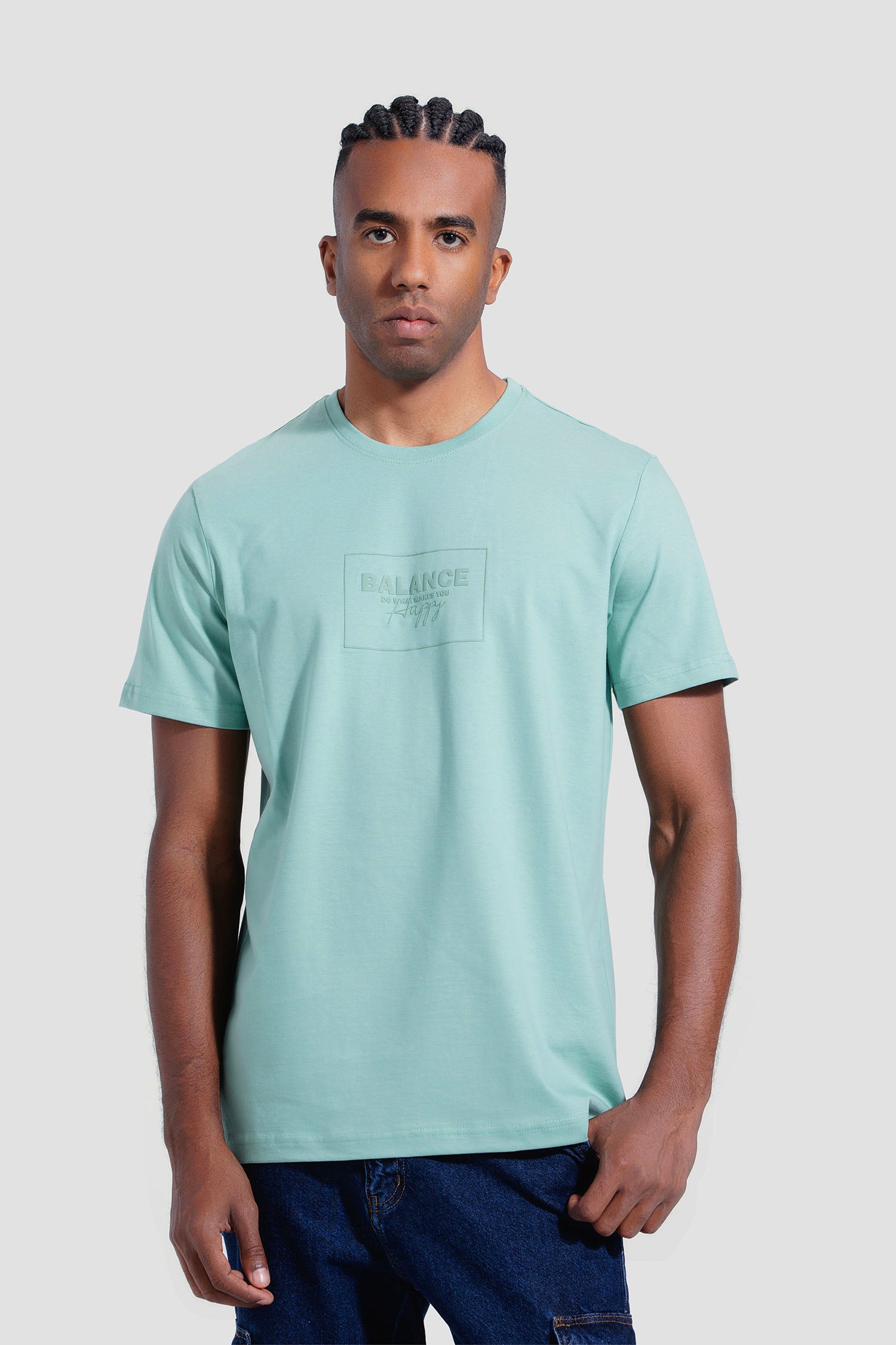 Crew Neck Baisc T-shirt