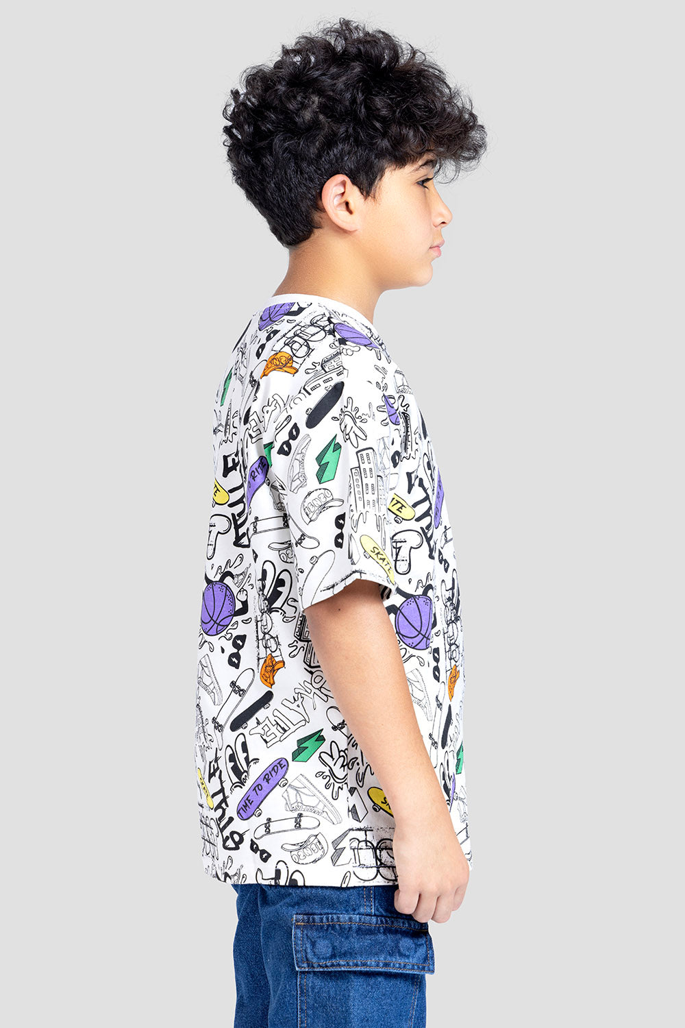 Over Size Crew Neck T-shirt