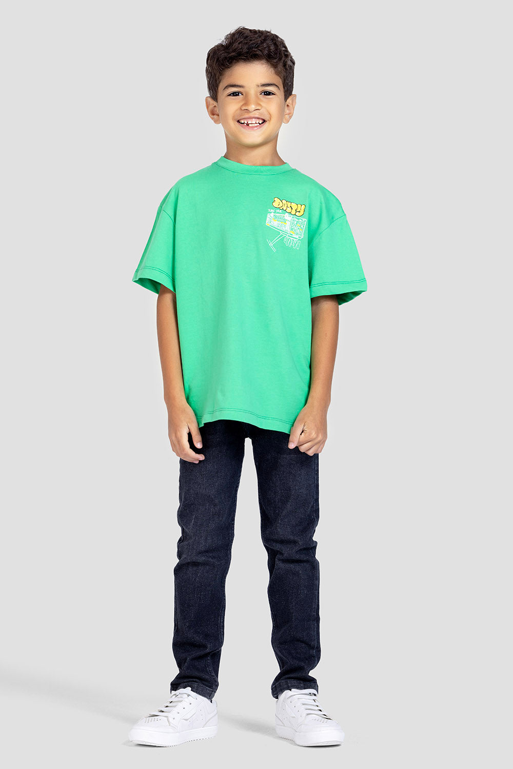 Over Size Crew Neck T-shirt