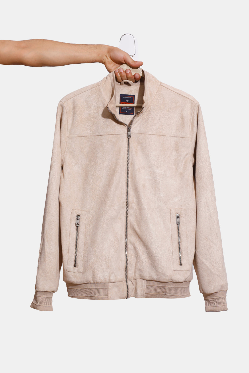Beige Casual Jacket