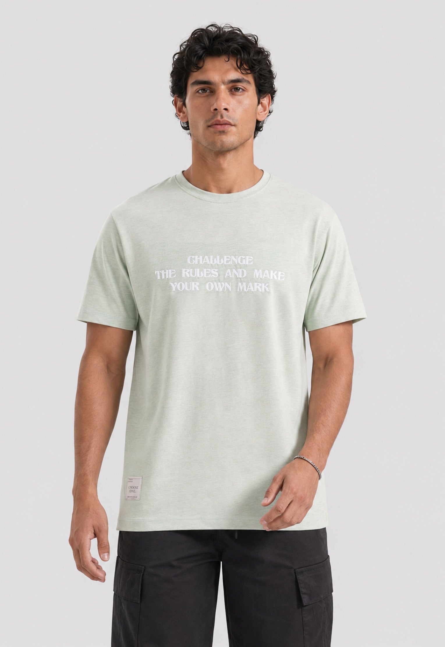 Crew Neck Printed T-Shirt