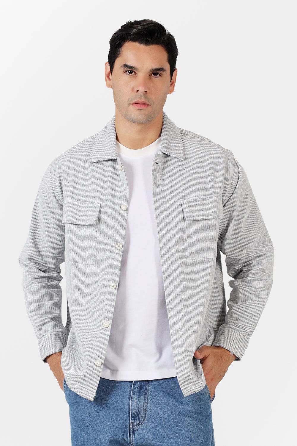Striped Overshirt