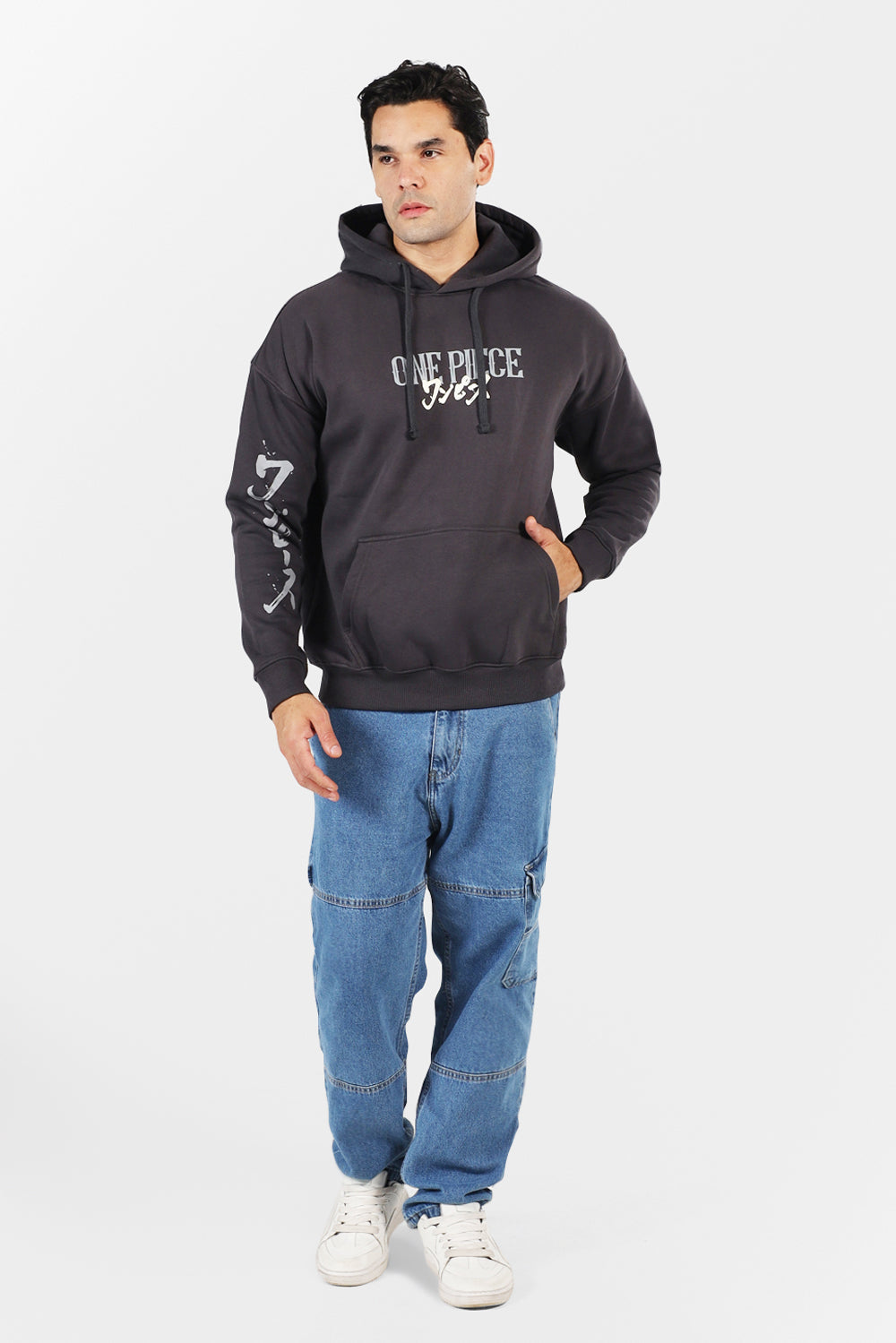 Printed Hoodie Sweatshirt