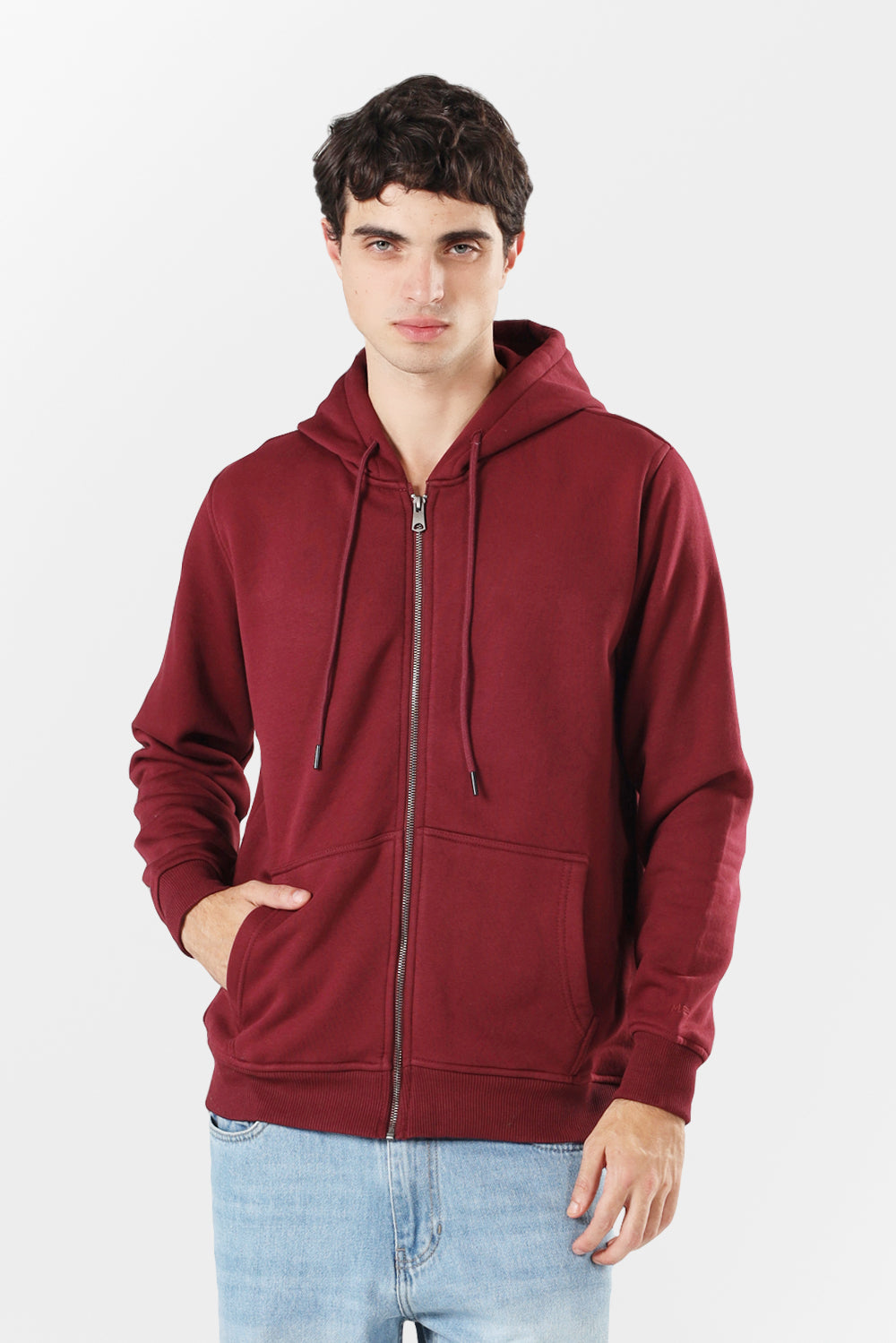 Full Zipper Hoodie Sweatshirt