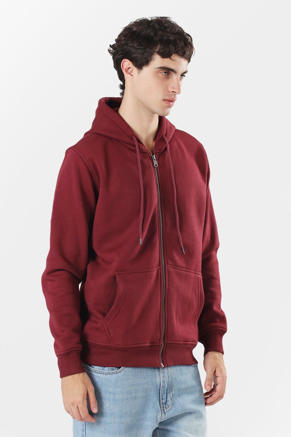 Full Zipper Hoodie Sweatshirt