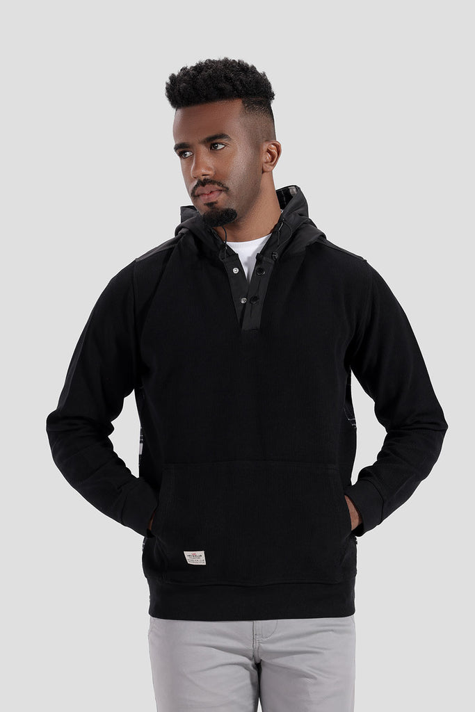 Black Hoodie Sweatshirt