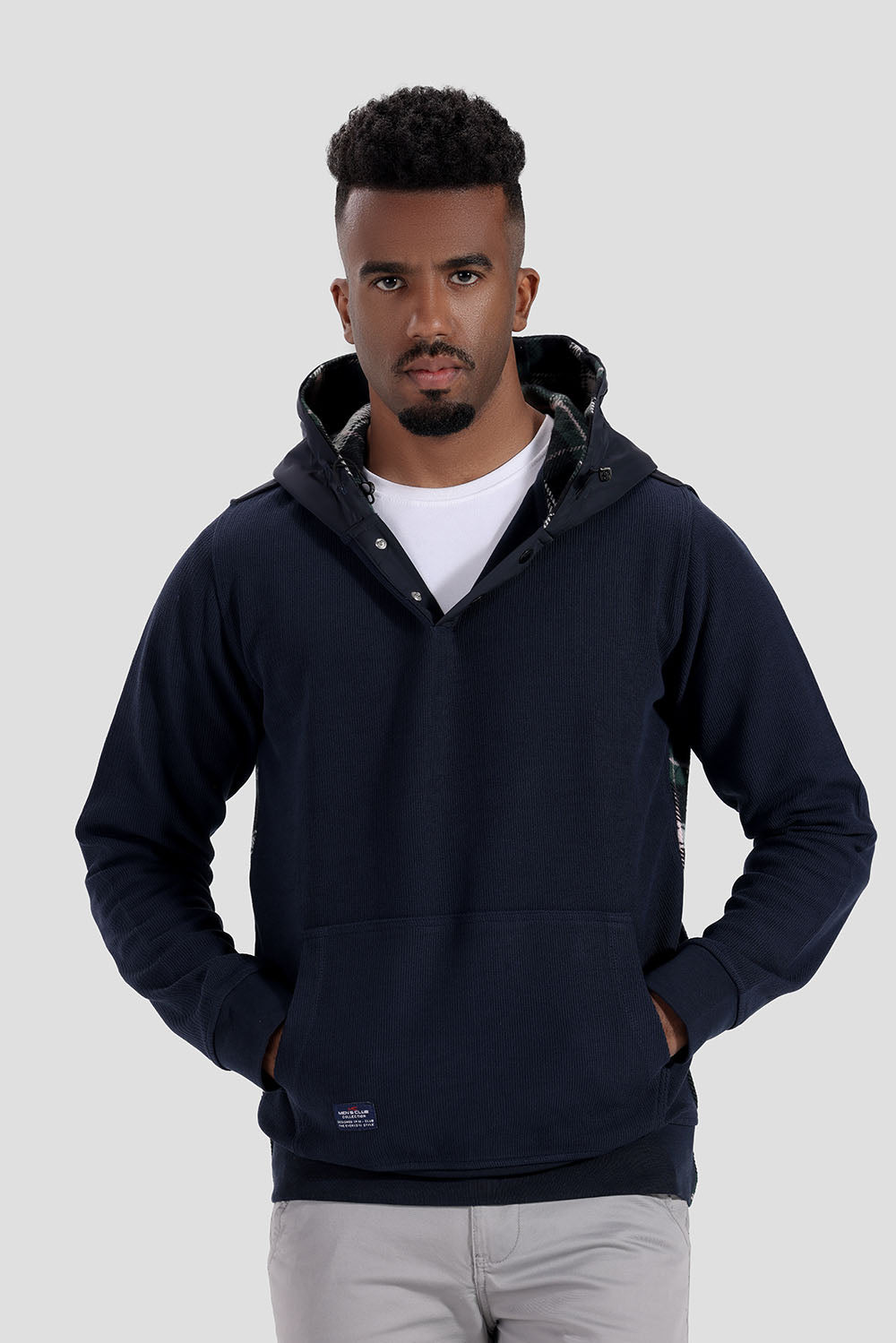 Navy Hoodie Sweatshirt