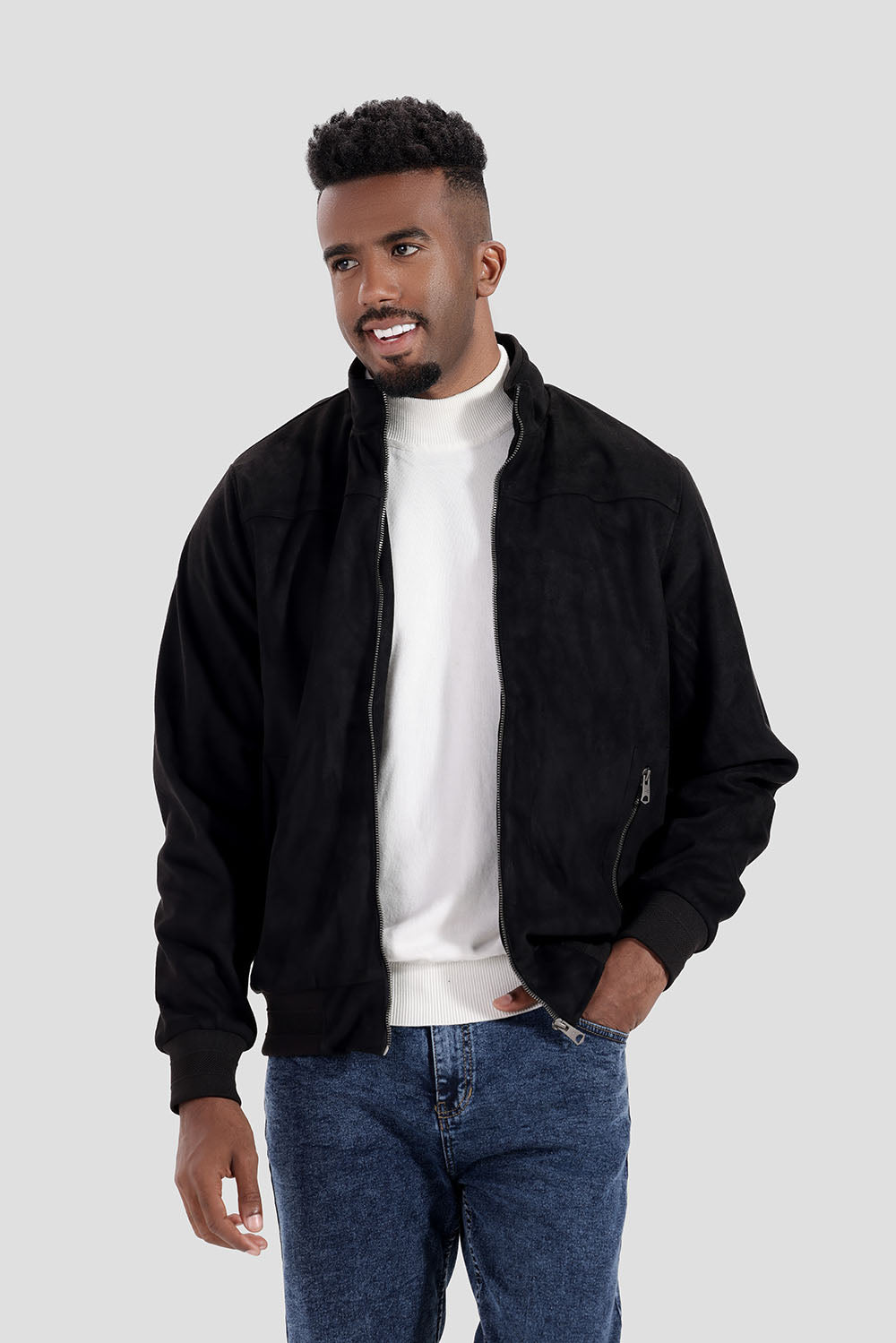 Black Slim Fit Jacket