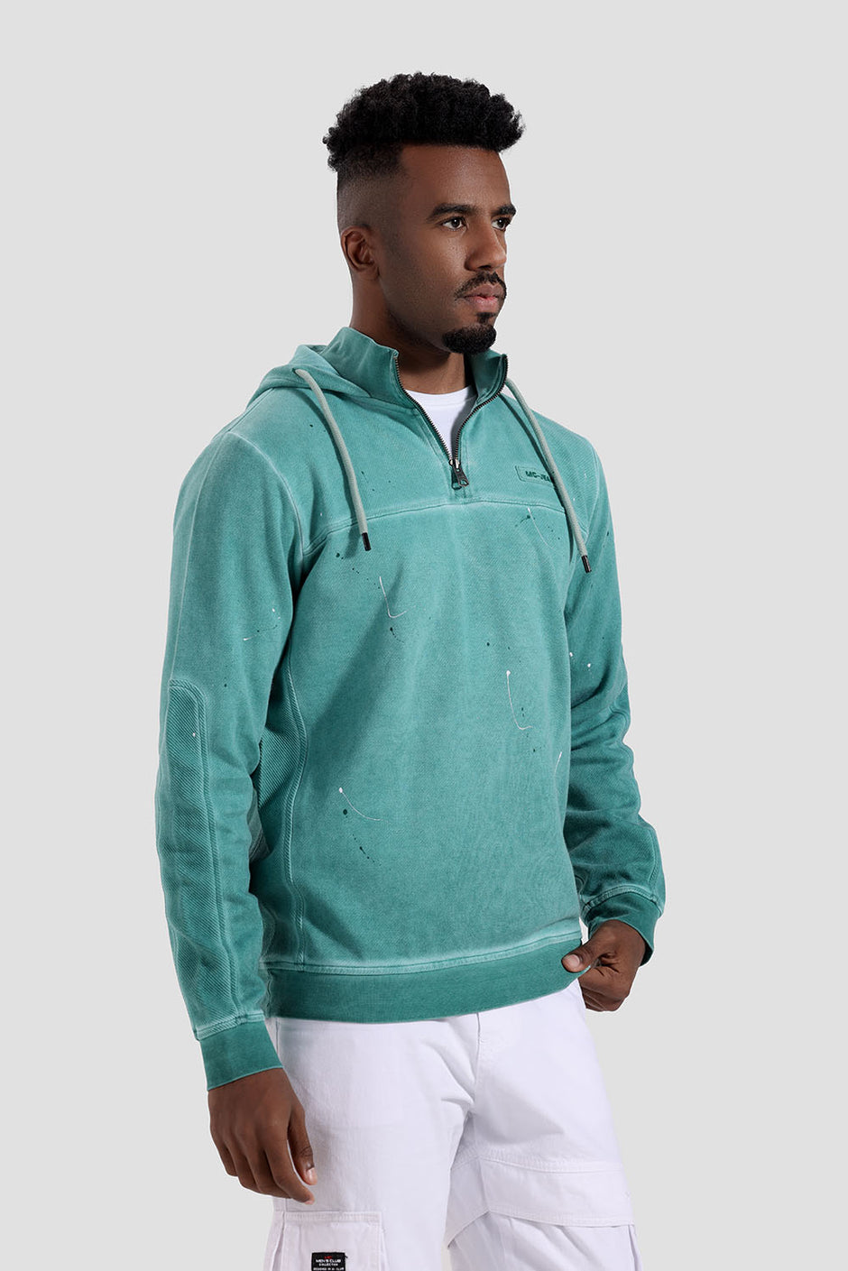 Green Hoodie Sweatshirt