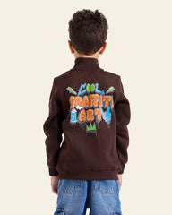 Quarter Zip Kids Sweatshirt