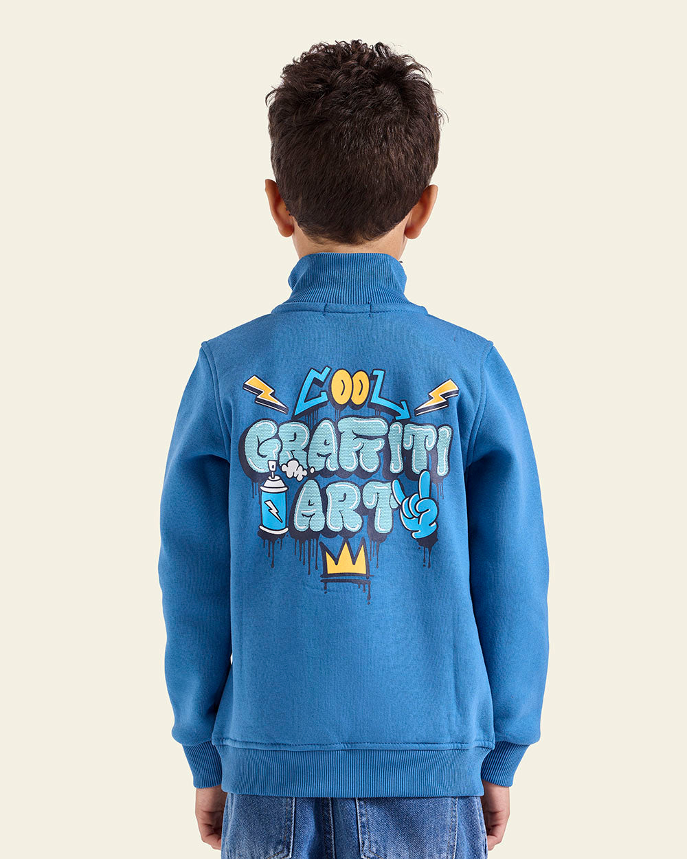 Quarter Zip Kids Sweatshirt