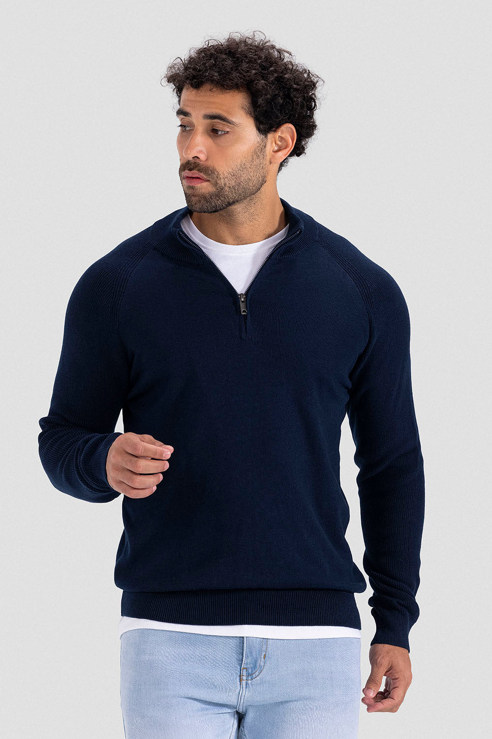 half zipper pullover