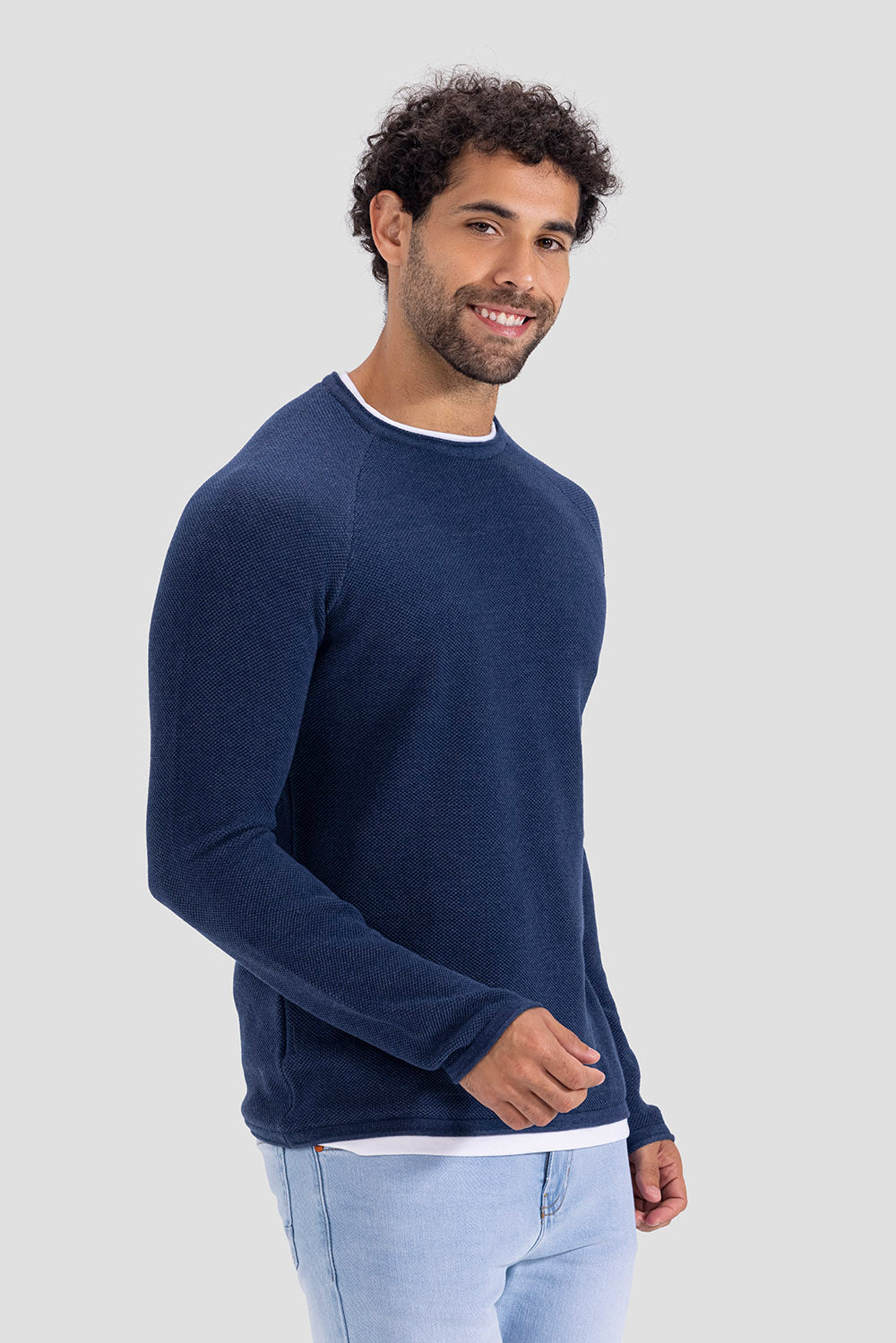 crew neck pullover