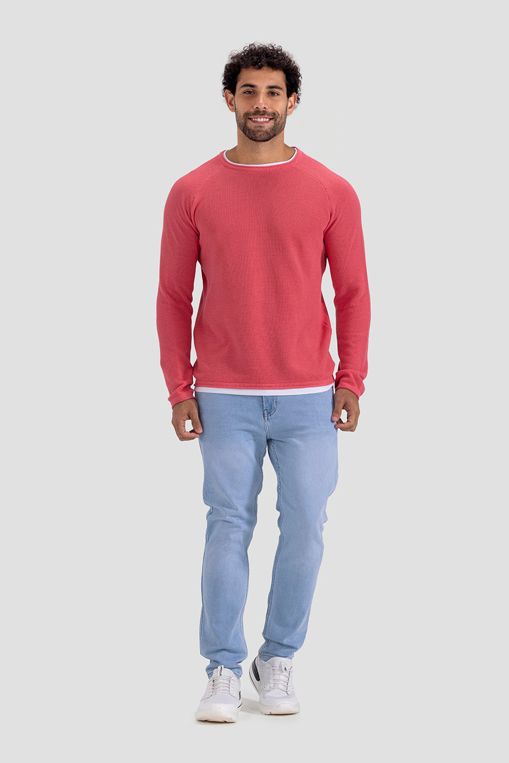 crew neck pullover