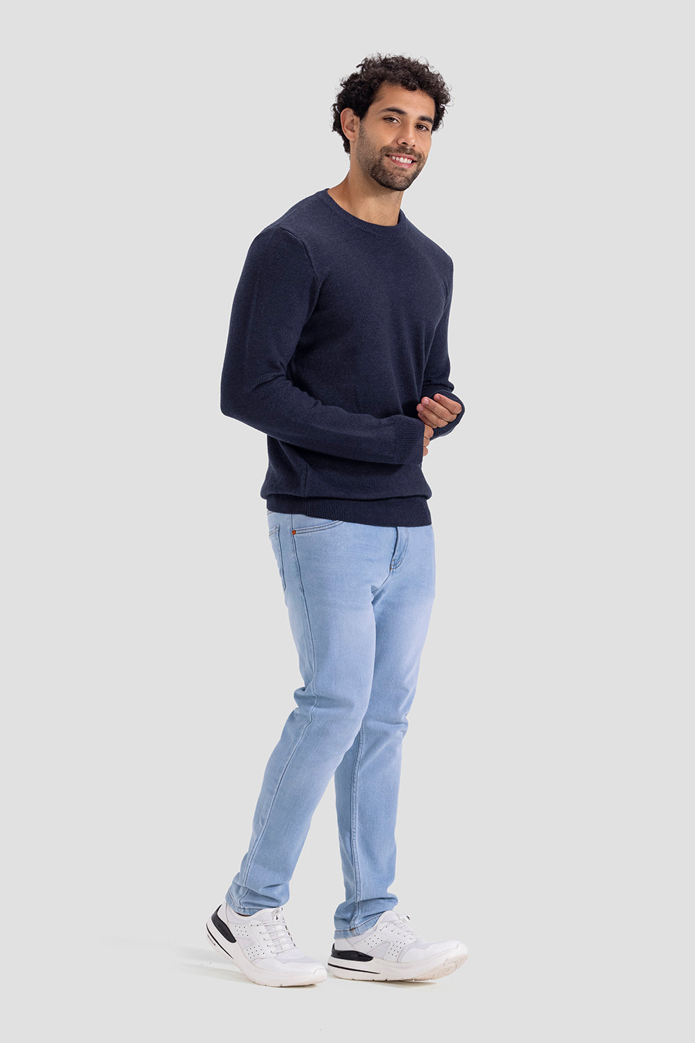 crew neck pullover