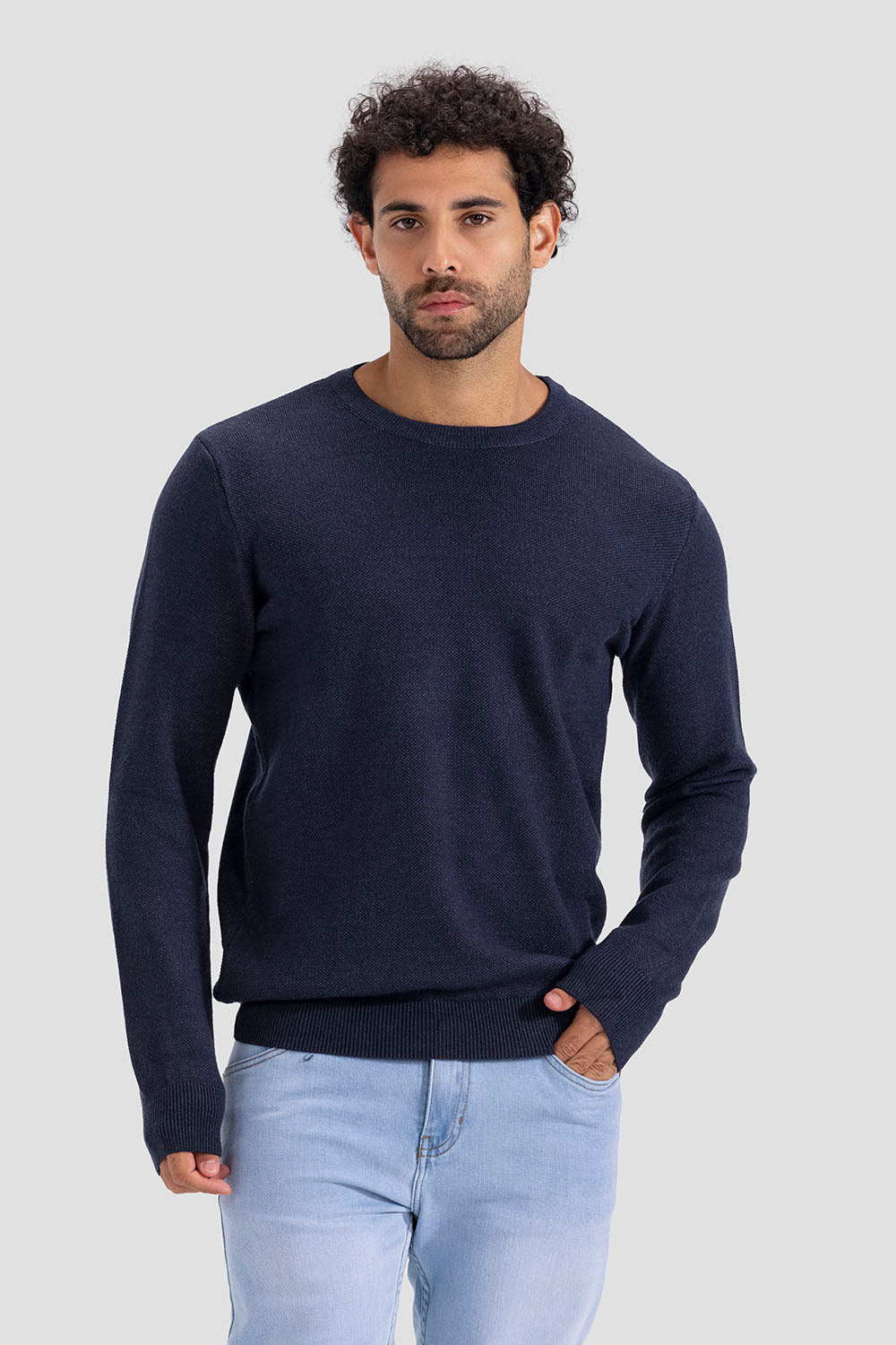 crew neck pullover