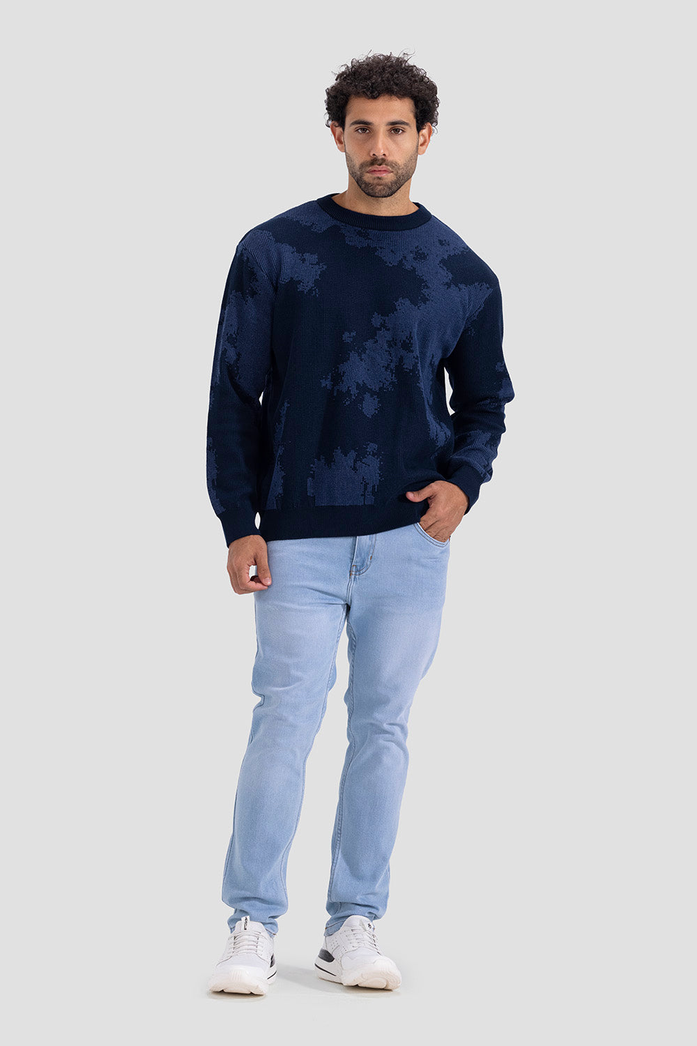 crew neck pullover
