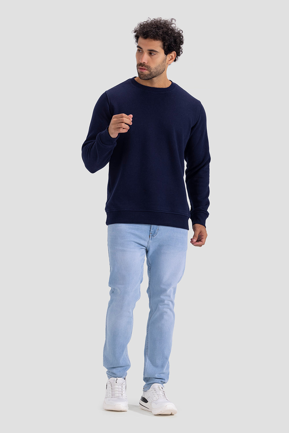 Basic Crew Neck Sweatshirt