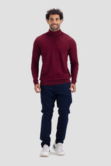 Slim Fit Turtleneck Pullover