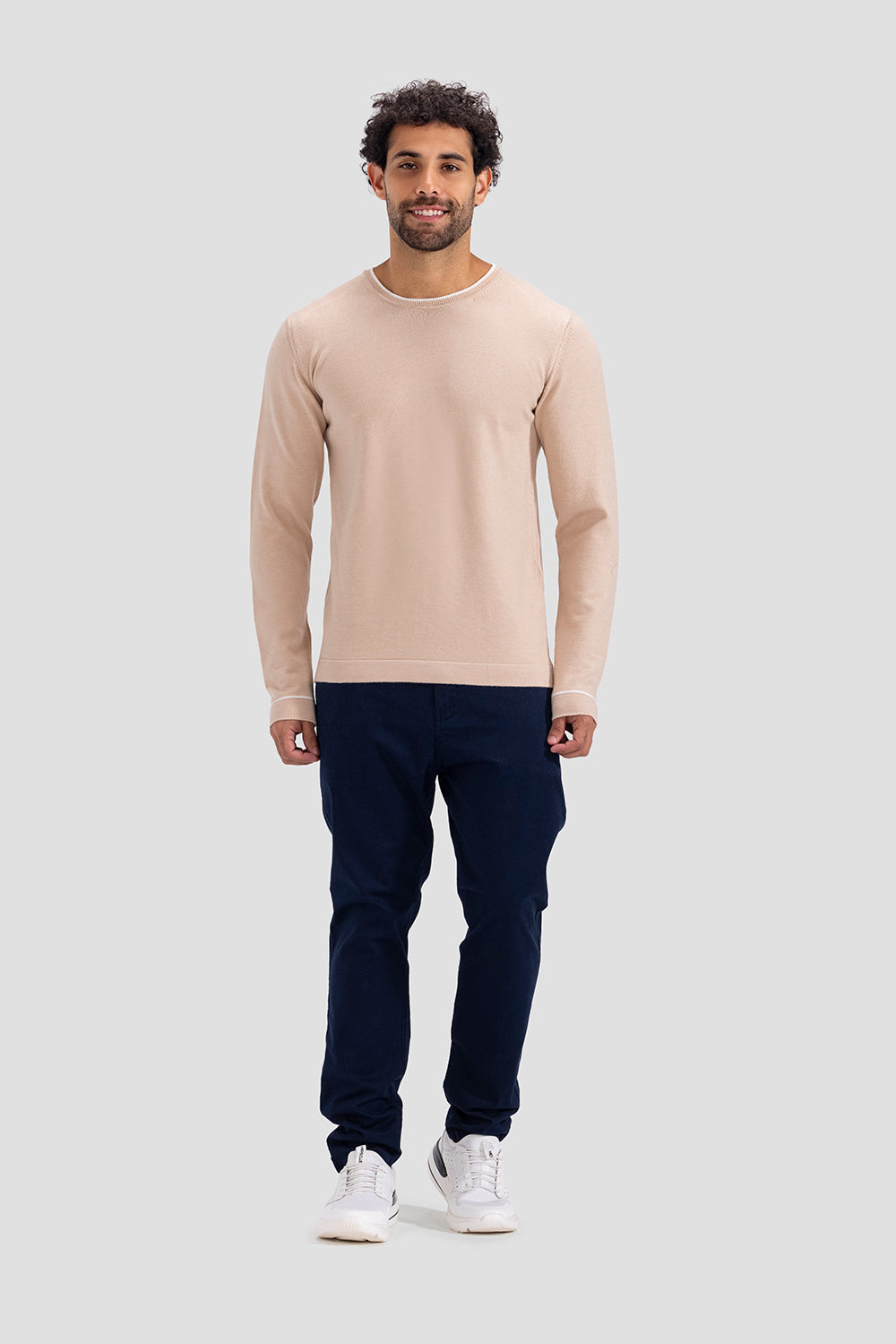 crew neck pullover
