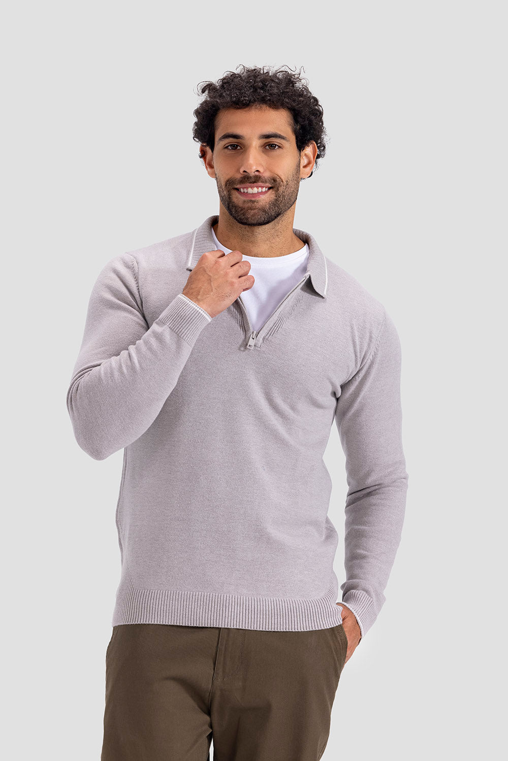 half zipper pullover