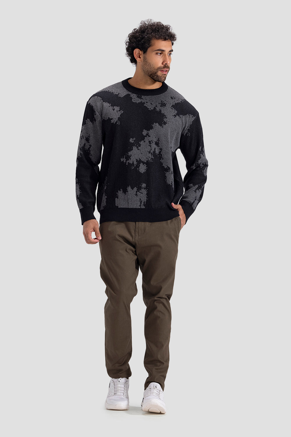 crew neck pullover