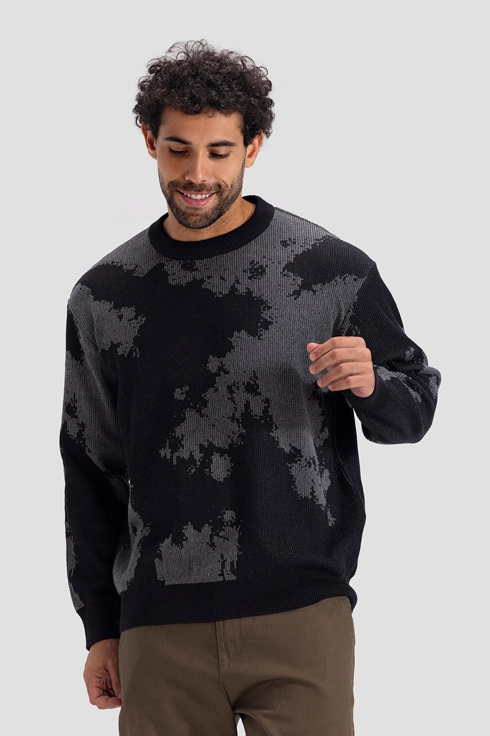 crew neck pullover