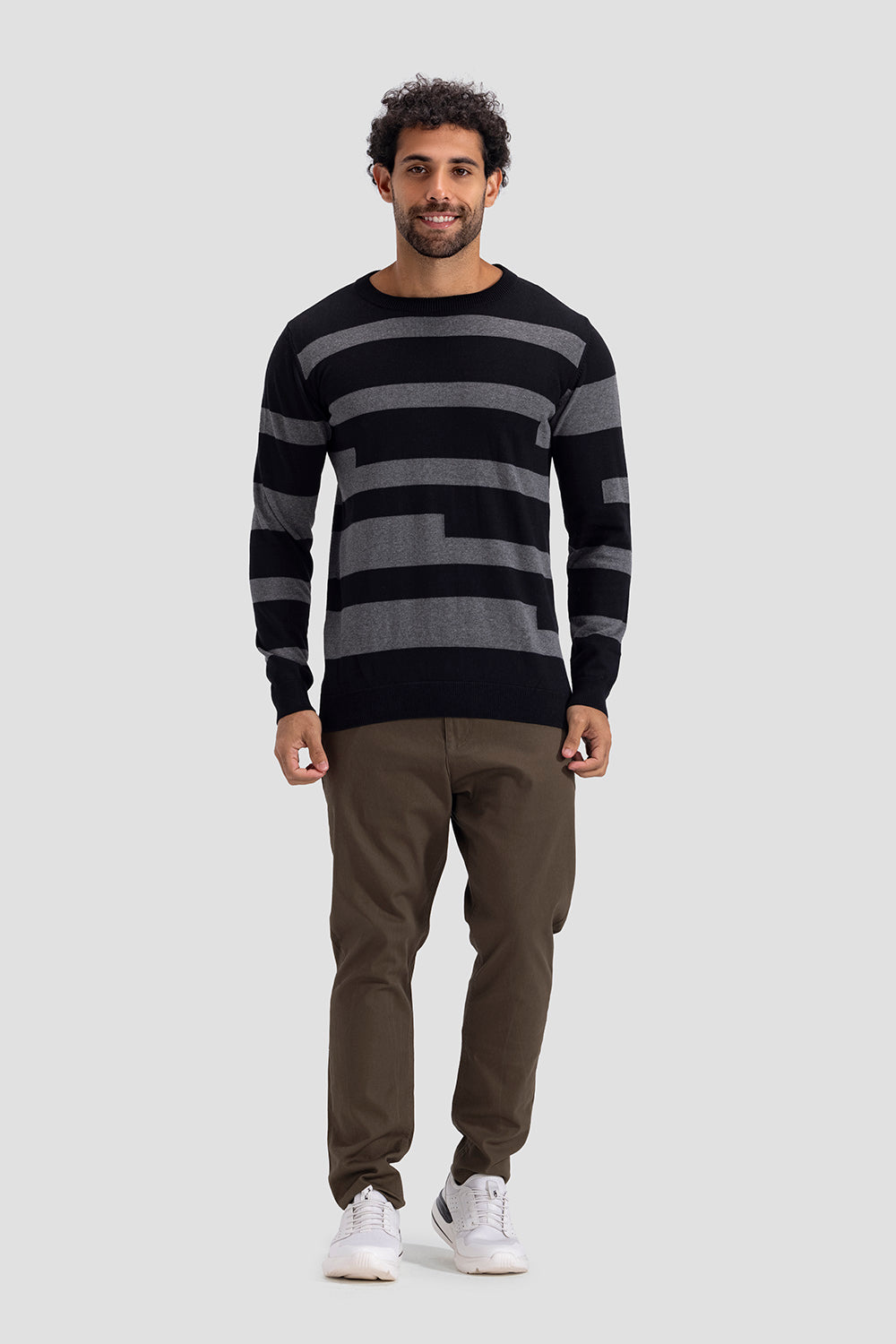 crew neck pullover
