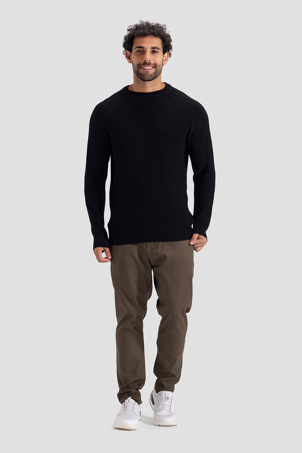 crew neck pullover