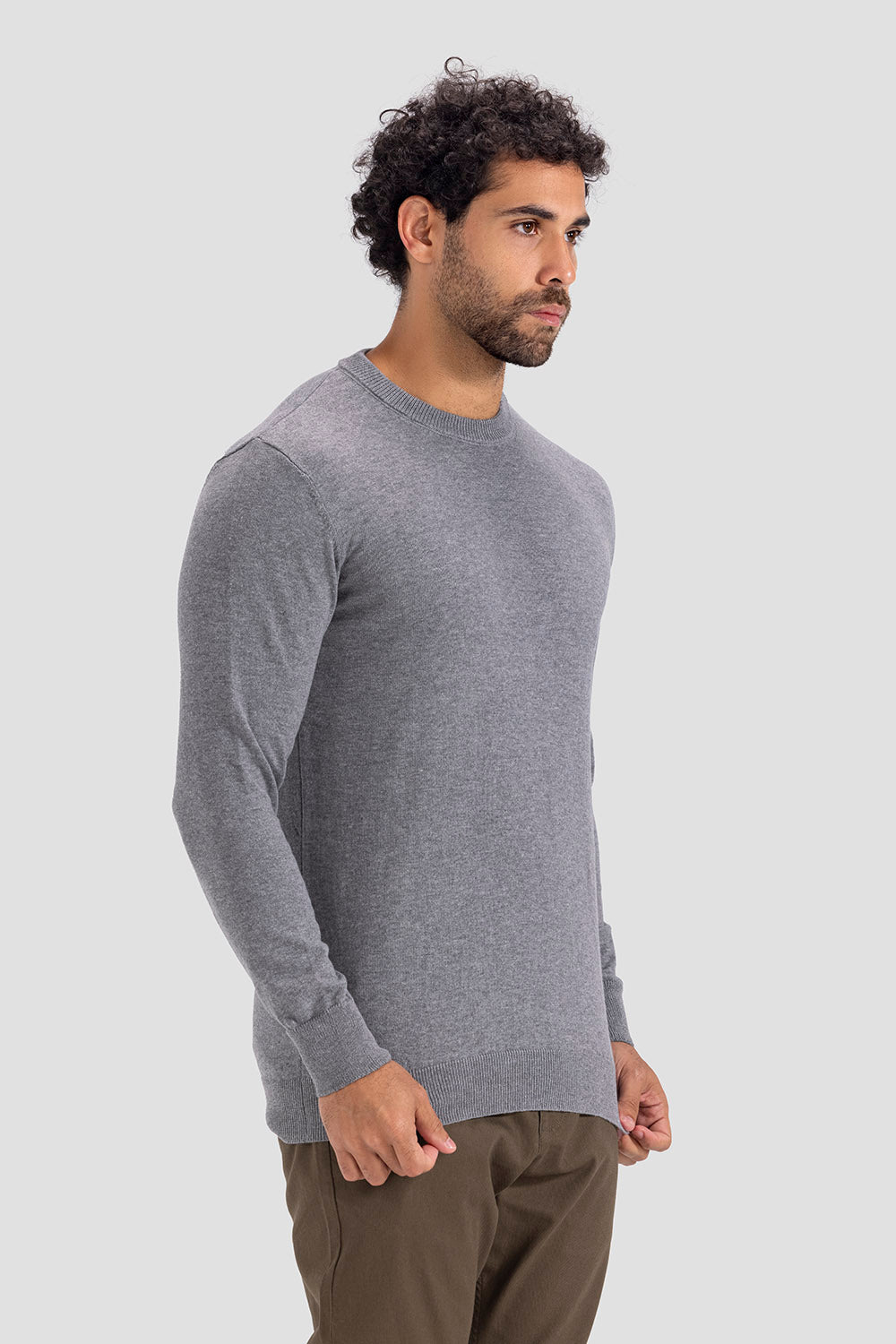 crew neck pullover