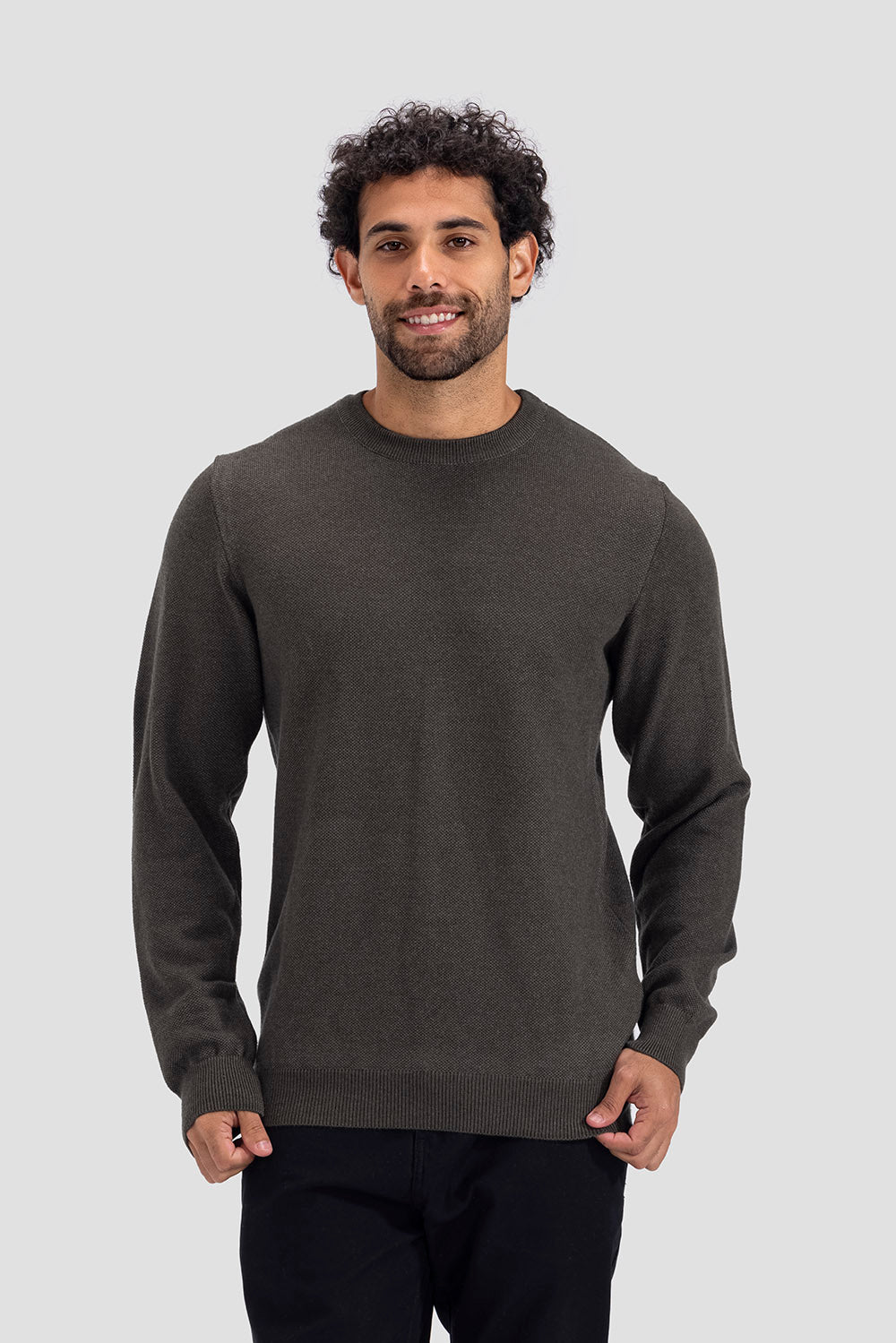 crew neck pullover