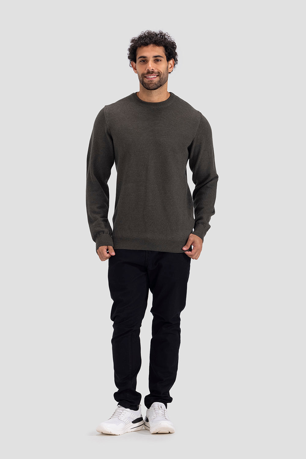 crew neck pullover