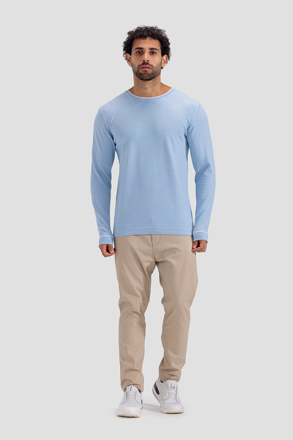 crew neck pullover