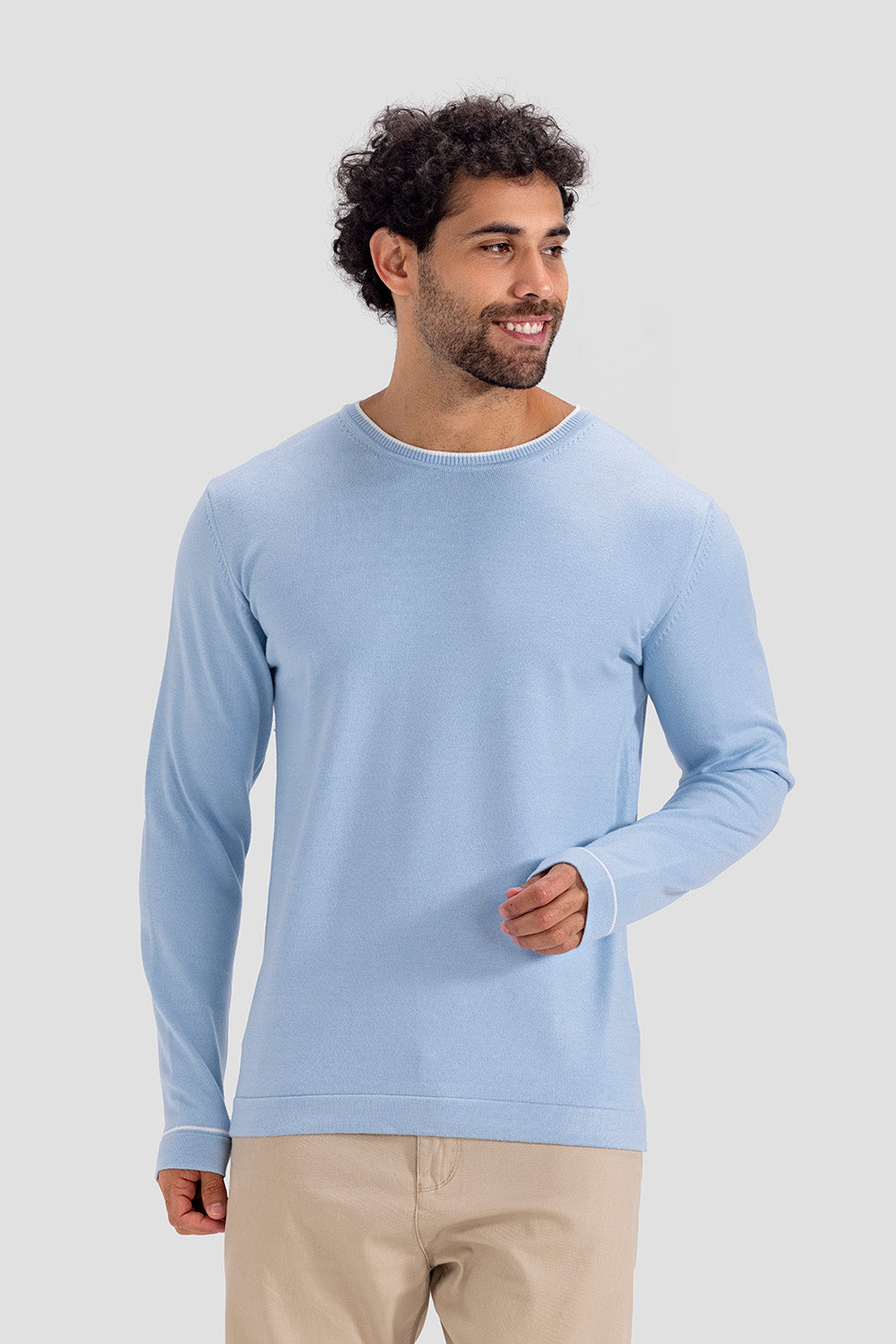crew neck pullover