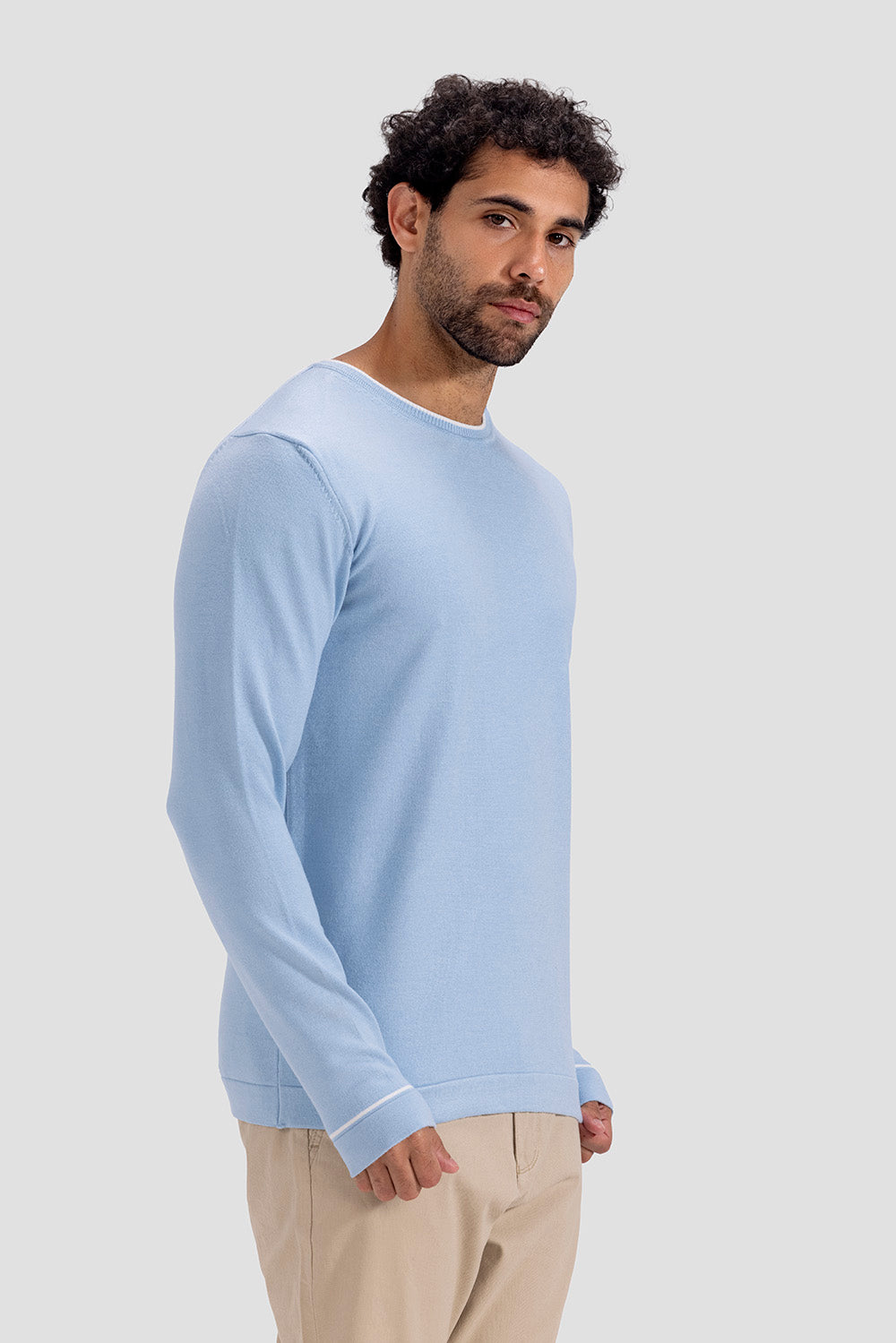 crew neck pullover
