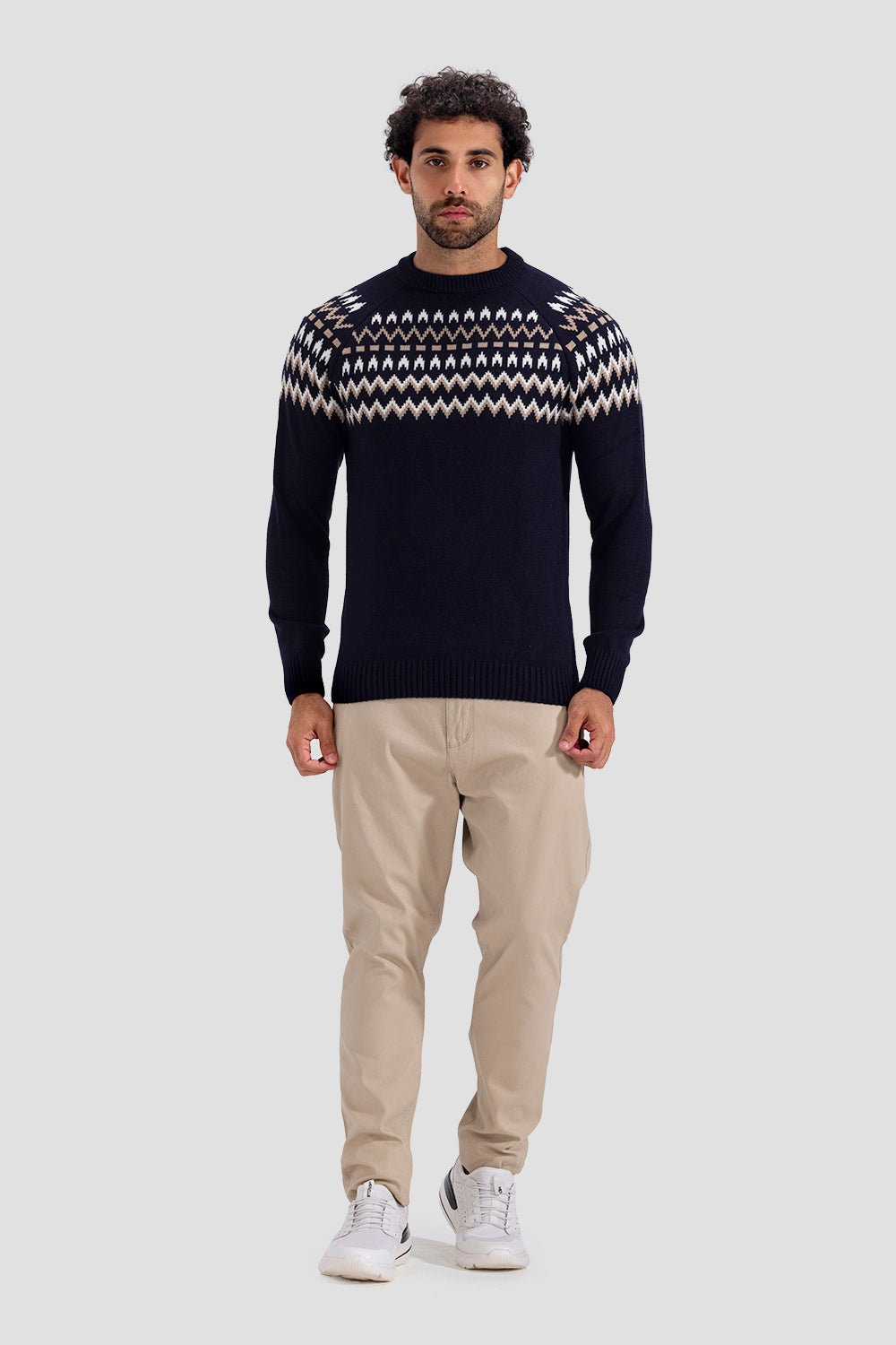 crew neck pullover