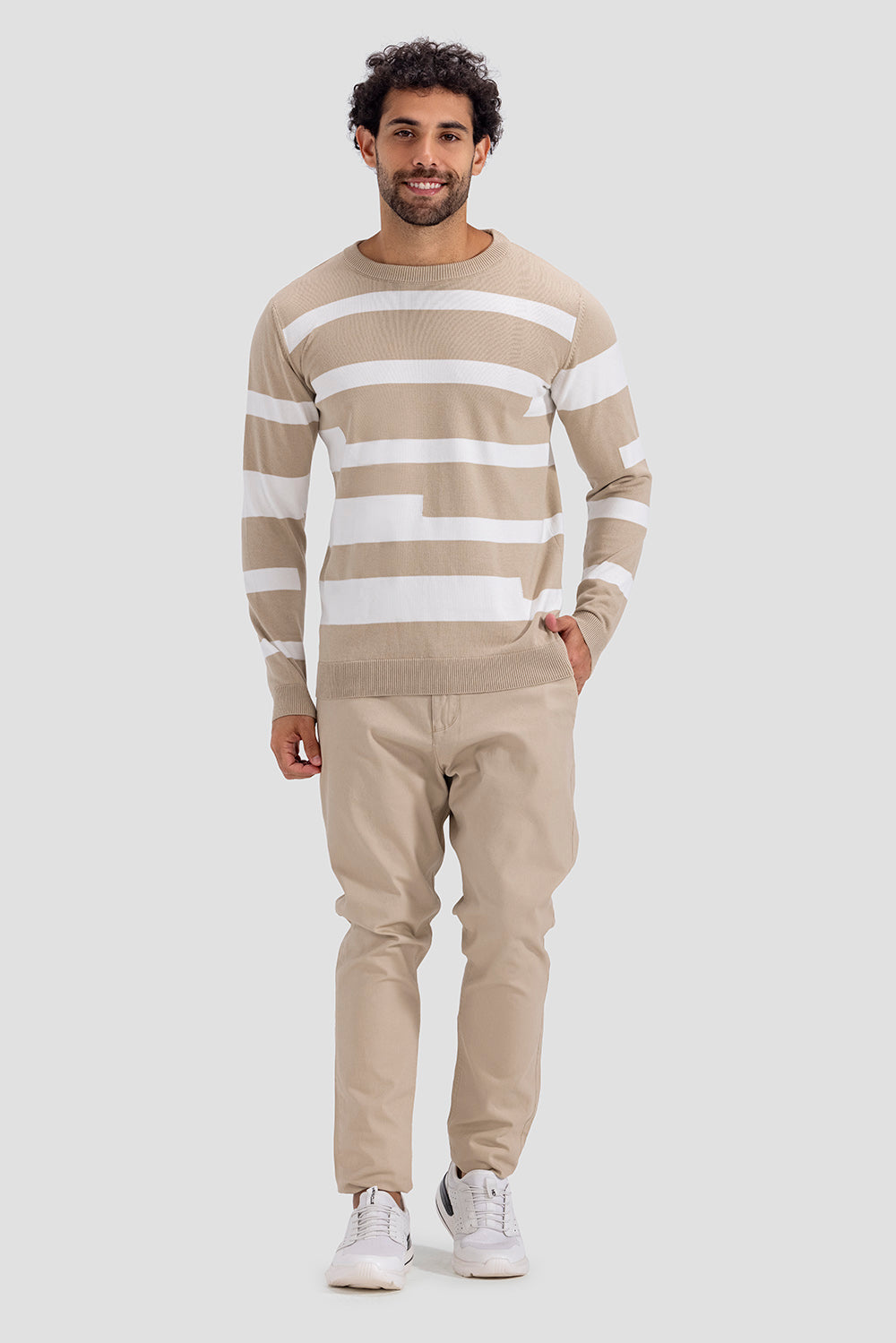 crew neck pullover