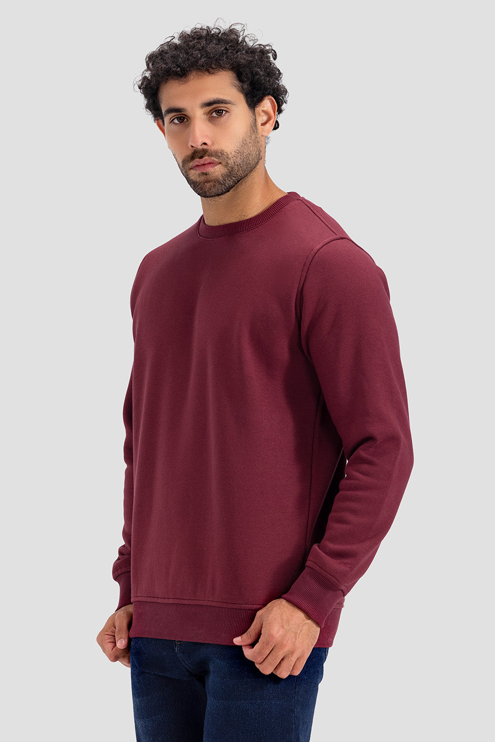 Basic Crew Neck Sweatshirt