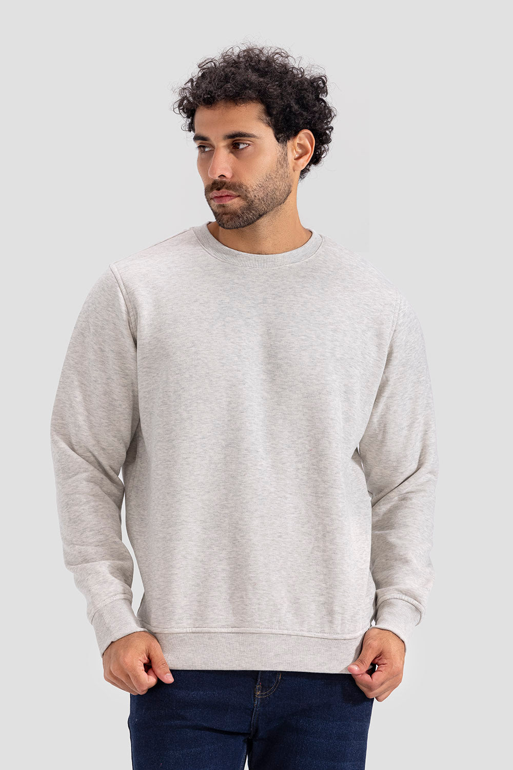 Basic Crew Neck Sweatshirt