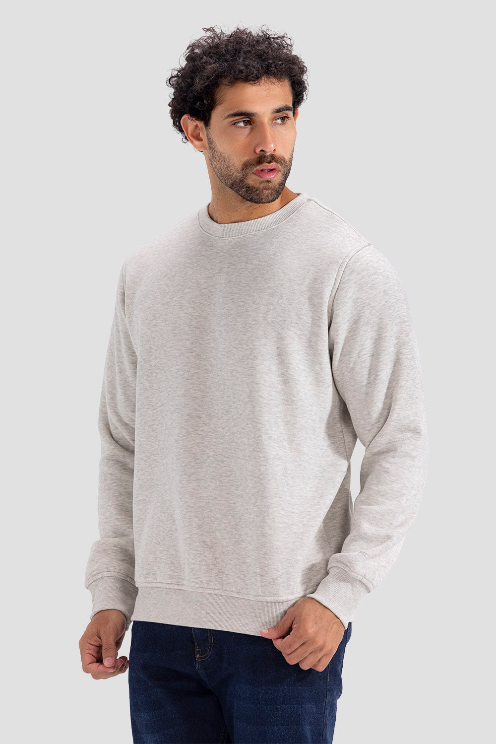 Basic Crew Neck Sweatshirt