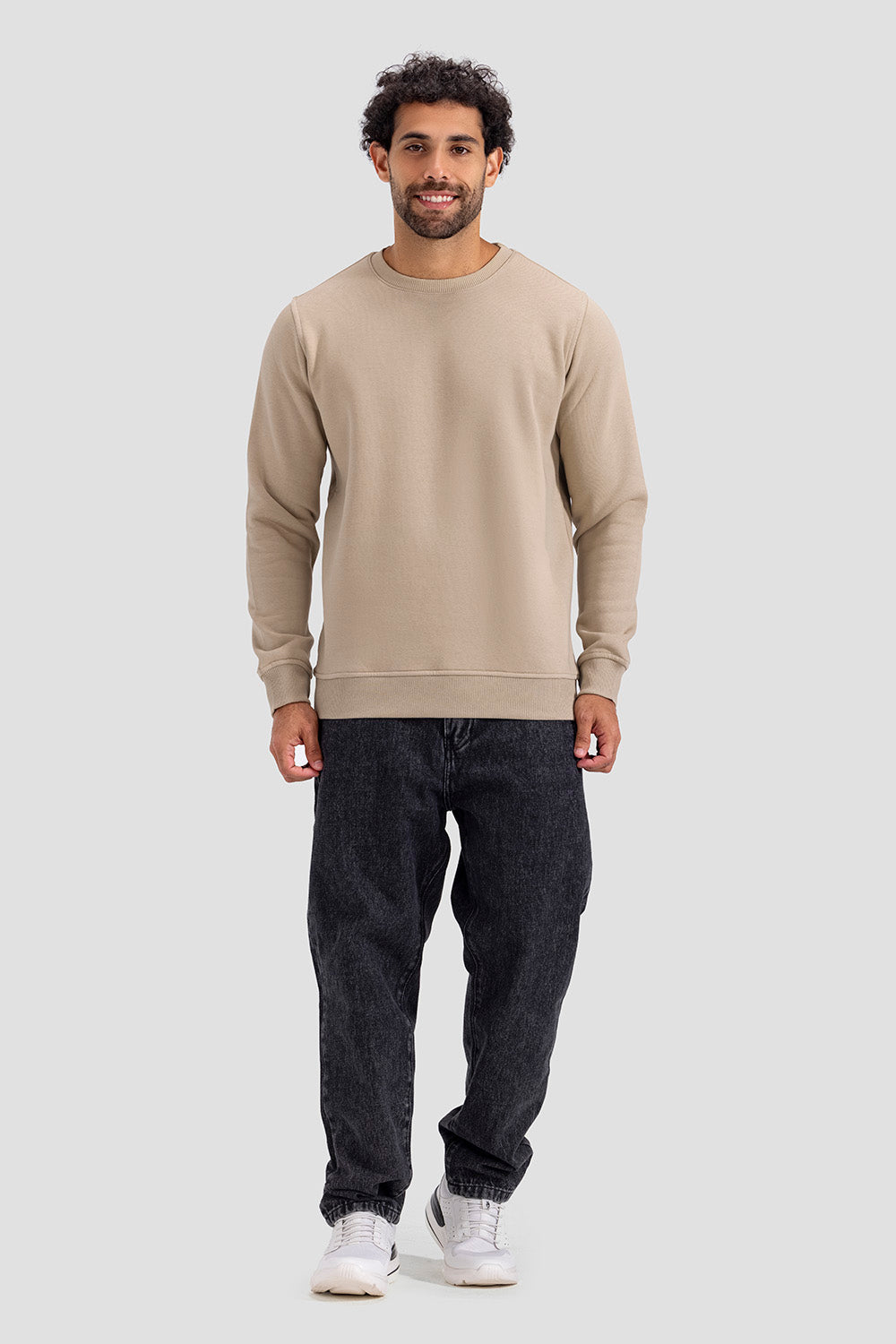 Basic Crew Neck Sweatshirt