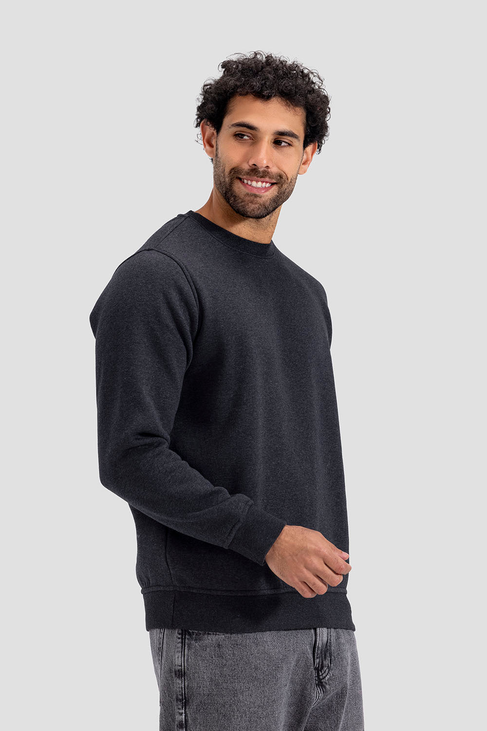 Basic Crew Neck Sweatshirt