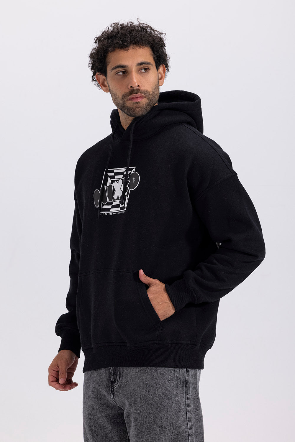 Over Size Hoodie Sweatshirt