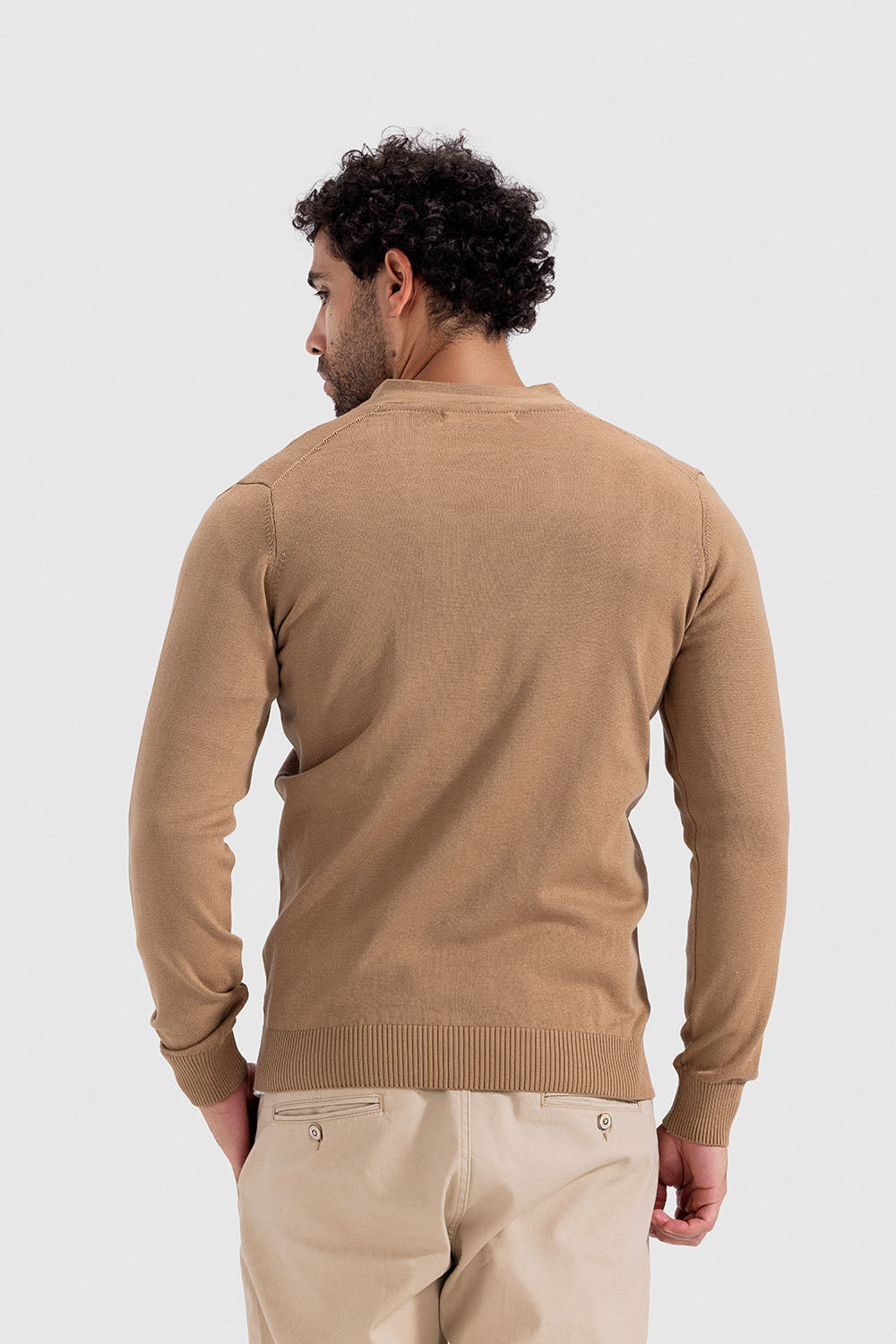 full botton pullover
