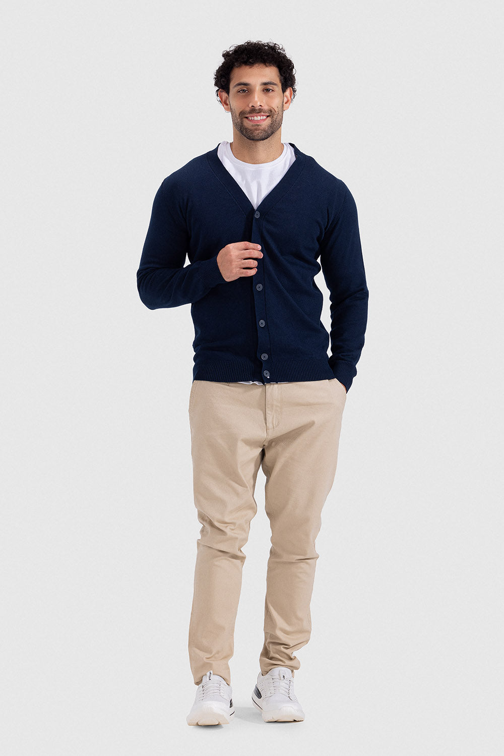 full botton pullover