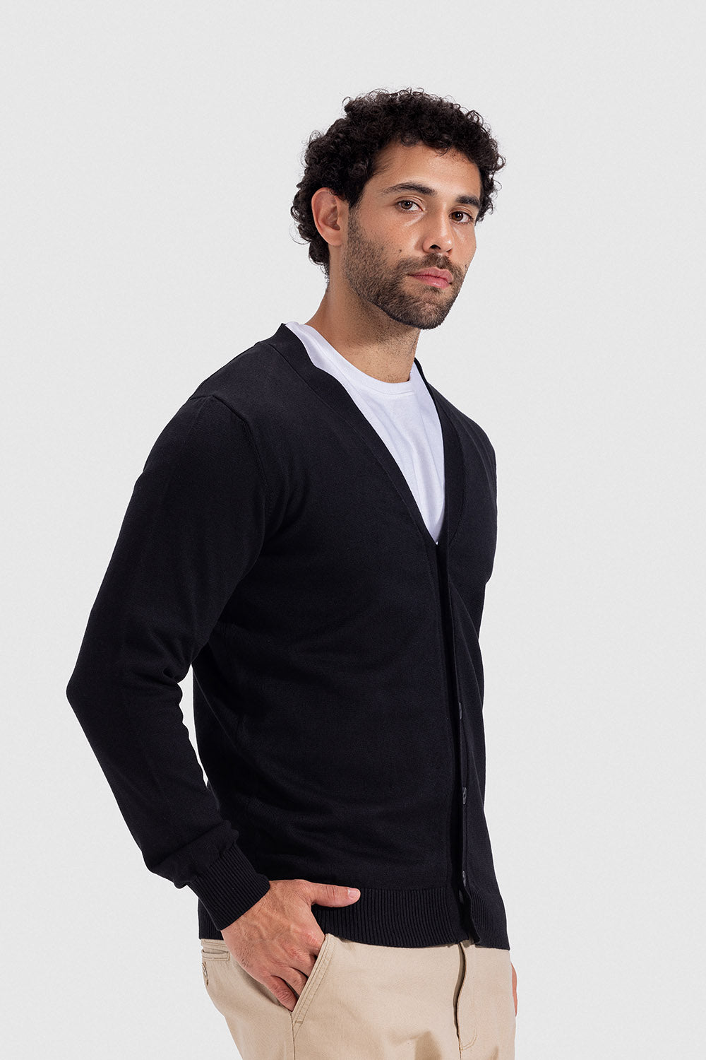 full botton pullover