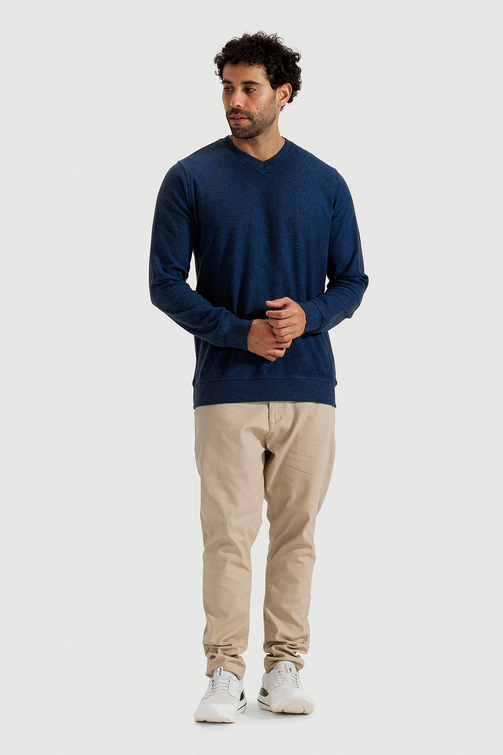 V Neck Sweatshirt