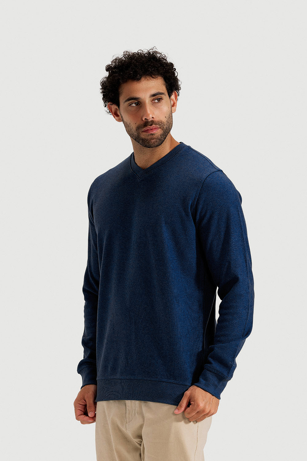 V Neck Sweatshirt