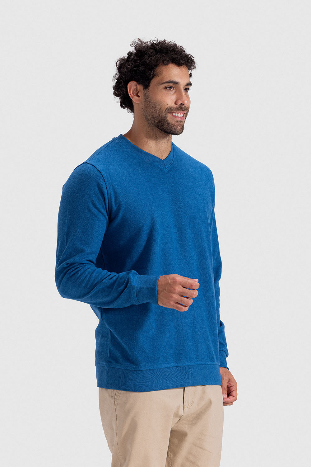 v neck sweatshirt