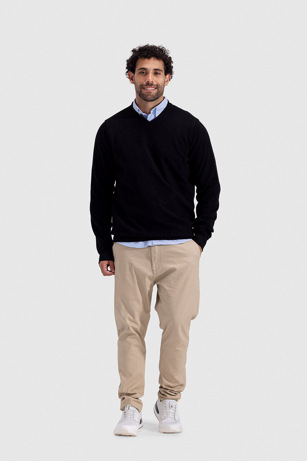 v neck sweatshirt